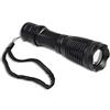 Vetrine in rete Vetrineinrete® Torcia tattica portatile con 1 led smd ultra luminoso impermeabile con 3 modalità di illuminazione e zoom pila a batteria luce di emergenza per pesca campeggio 63365 E29