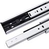 HÄFELE HAFELE Cuscinetti a Sfera Uscita Totale Acciaio Guide per Cassetti 400mm con Chiusura Automatica e Ammortizzatore Totale Telescopiche Guida per Cassetto Soft Closing Portata Fino a 35kg (1 Paio)