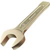 WEDO Chiave poligonale ad impulsi rinforzato - 32mm,Senza Scintille Chiave fissa semplice,alluminio bronzo,lunghezza 190mm,resistente alla corrosione,Certificato BAM e FM,Certificazione GS