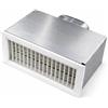 GM TERMOIDRAULICA.IT IL TUO CLIMA IDEALE Plenum per bocchetta isolato in poliuretano espanso rivestito in alluminio per climatizzatore canalizzato completo di griglia di mandata 300x150 mm ideale per Vmc e canalizzazione