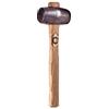 THOR - Martello in piombo, rotondo, Ø x L, 35 x 107 mm, 1.500 g, con manico in legno