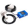 Toplionace Amplificatore di Segnale Gnss, Intensificatore di Segnale Transponder per Interni GPS + BD Ripetitore di Segnale Beidou Ripetitore a Doppia Frequenza 60dB ± 2dB