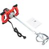 NadineDutol Agitatore 1500 W, agitatore a 6 marce, mescolatore a chiocciola, agitatore con 22,63, 220 V, miscelatore manuale per calcestruzzo, malta a secco, fango
