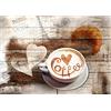 Runa Art Carta da parati fotografica cucina Coffe Moderno Vello Soggiorno Camera Da Letto Sala - Made in Germany - beige Brown 9367010a