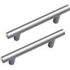 zcru004 Maniglie per Mobili Acciaio inox Maniglie per Armadietti Pomolo per Mobili Cucina Maniglie per Tiranti Pomelli per Porta Cassetto Maniglie 2 Pezzi (Hole distance 160mm)