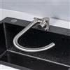 XJTNLB Rubinetto Sotto Finestra per Cucina Rubinetteria Acciaio Spazzolato Cucina Rubinetti per Lavelli da Cucina Sottofinestra-C