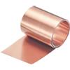 QUARKZMAN Rame Lamiera Rotolo 2000mm X 40mm X 0.02mm 99.9% Puro Rame Nastro Rame Lampeggiante Metallo Lamina Piastra per Elettricità Progetti Fai-Da-Te (Diverse Dimensioni)