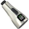 Zilimontt Ugello di ricambio per rubinetto, testa per rubinetto da cucina con display digitale a LED della temperatura, doccetta estraibile per miscelatori da cucina e bagno (spazzolato)