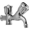 Paffoni ZACC013CR Rubinetto lavatrice 2 vie con attacco a muro 1/2"G con attacco inferiore 3/4"G