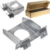 Marke Connettori trasversali di sicurezza, profilo CD, 60/27, 60 pezzi, acciaio zincato, montaggio a soffitto, connettore a croce, muro a secco, stabile, sottostruttura