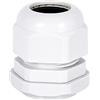 keephen 25 Pezzi PG21 Ripieno Passacavo - 13mm-18mm Filo Connettore Impermeabile Condotto Elettrico Giunto di Compressione