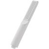 Inbagno Doccino Slim Monogetto Da 23,5 Cm Bianco Opaco In ABS Anticalcare E Attacco Standard Linea Hidra
