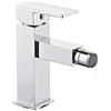 vetrinein rete Vetrineinrete® Rubinetto per bidet miscelatore da bagno monoforo orientabile monocomando ottone cromato lucido 69023 A20