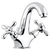 emmevi Deco' Classic MONOFORO LAVABO con Scarico Automatico Cromo