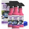Generico Pulitore Griglia Barbecue, Pulitore Spray Sgrassante per Griglie 120ML, Fast-Acting Heavy Duty Pulisci Forno, Spray Pulizia Forno Incrostato per Cucina Piastre di Cottura da Stoviglie (1PC)