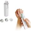 élyseer Elyseer Lima Elettrica Rotante per Unghie - Ideale per Manicure e Pedicure, Lucida e Modella le Unghie Velocemente - con Testine Interscambiabili - Facile, Compatto, Leggero e Portatile