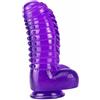 WBLPOOGW Fallo XXXL realistico extra large, potente ventosa, appositamente progettato per la stimolazione del punto G e il massaggio prostatico, un sex toy appositamente progettato per donne(Schwarz)