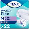 TENA - Pantaloni ProSkin Flex Maxi, taglia M, 3 confezioni da 22