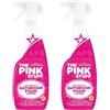The Pink Stuff The Star Drops Pink Stuff Miracle Detergente Per Wc (2, The Pink Stuff Spray Detergente Bagno 750ml)