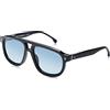 Lozza Occhiali da Sole SL4330 BLACK/BLUE GREY 55/18/145 uomo