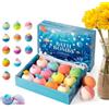 Generico Bombe Da Bagno Naturali Con sorprendente Interna - 12 Pezzi Per Bambini E Bambine | Giocattoli Animali Marini Fatto A Mano Regalo Bagnoschiuma Divertente Asilo Ricreazione Relax Compleanno Halloween