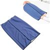 Fyearfly Gonna per Urina, Gonna per Pannolini, Gonna per Urina Pannolino Indossabile in Tessuto di Cotone per Adulti Bambini Anziani Tipo con Bottone Blu Scuro (XL)