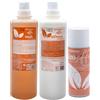 HOME PRO Kit Lavaggio Professionale Completo Effe Ammorbidente Detersivo con Vitamina F Deodorante Bucato Igienizzante Ipoallergenico Profumato Concentrato