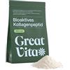 GREAT VITA Polvere di collagene bioattiva, 1 kg, qualità premium - polvere pura | idrolizzato peptidi tipo collagene proteina, senza additivi | GreatVita