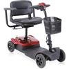 Moretti SCOOTER ELETTRICO PER DISABILI - INGOMBRO RIDOTTO - Mobility 200 - Rosso
