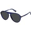 Polaroid GAFAS POLAROID - Modelo: PLD 6225/S_ C: BLUE/Eye size: 57 - Bridge size: 15 Cura della persona e salute