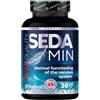 GEBERICH Capsule SEDAMIN | Ashwagandha 100mg + Magnesio Bisglicinato 950mg | Sonno Profondo e Riduzione della Fatica | con L-Teanina, Camomilla, Passiflora, Vitamine B6, B9, B12 | 30 Capsule