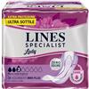 Generico Lines Specialist Lady Mini Plus assorbenti femminili - 16 pezzi - Cartone da 6 confezioni