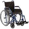 ARDEA Sedia a rotelle pieghevole - Carrozzina disabili ad autospinta (43 cm)