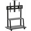 Approx Supporto da pavimento con rotelle circa per schermo 60 - 100 fisso max. vesa 600x600 fino a 100kg