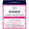 Acqua alle Rose, Crema Viso Antirughe Lenitiva con Collagene Vegetale ci Rosa Chinensis, per Pelli Sensibili e Secche, 50 ml