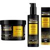 TRESemmé Lamellar Shine Set Cura dei Capelli, Con Maschera, Crema-Siero Leave-In e Olio, Per Tutti i Tipi di Capelli, Capelli Setosi e Lucenti, Con Tecnologia Lamellar, 440ml + 200ml + 75ml