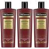 TRESemmé Keratin Smooth Shampoo Anti-Crespo, Per Capelli Lisci, Capelli Lucenti e Setosi, Azione Anti-Crespo Fino a 72 Ore, Con Cheratina Idrolizzata, 3x 400ml