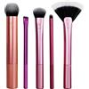 Real Techniques, set completo di pennelli per make up viso Artist Essentials, per look ispirati ai make up artist