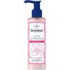 Acqua alle Rose, Latte Detergente Lenitivo, Con Estratto di Rosa Chinensis, Ideale per le Pelli Secche o Sensibili, Deterge e Idrata la Pelle Delicatamente, Uso Quotidiano, 200 ml