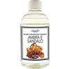 Camomilla Torino Ricarica Profumo 500 ml per Lampada catalitica 25 fragranze.Italy. (Ambra e Sandalo)