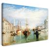 Printed Paintings Stampa su Tela (120x80cm): William Turner - Venezia, dal Portico della Madonna