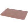 GEDY | Tappeto Bagno Fuzzy Rosa, Morbido Morbido Tappeto Doccia Antiscivolo in Poliestere, 50x80cm