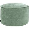 icon Milano Pouf Poggiapiedi, Verde Salvia, Chenille, Poltrona Sacco con Riempimento Incluso, Pouf Sacco, Camera da Letto, Soggiorno, Mobili Soggiorno