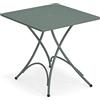 EMU Tavolo Pigalle Quadrato Pieghevole Centimetri 76 x 76 Articolo 907 Colore Ferro Antico 22