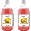 Generic Camomilla Torino - Fei Fan Diffusore Ambiente 26 Fragranze Naturali e Intense ad Alto Concentrato di Essenza - Made in Italy Formato Ricarica da 500ml - 2 Flaconi (Narciso)