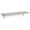 Alfredo Calandrelli Calandrelli Mensola da Muro con Staffe 100x50 cm Cemento | materiale nobilitato