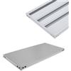 BUD - Scaffale in metallo COMPONIBILE varie misure e portate tipo pesante con rinforzo (Ripiano cm 50x70 2 rinforzi)