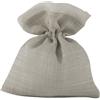 Generic Lotto di 12 Sacchetti portaconfetti in Cotone Vari Colori 10x12 cm BOMBONIERA Porta Confetti (Classico Tortora)