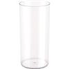 Generic Vaso alto trasparente in acrilico per fiori, vaso cilindrico, resistente agli urti, per decorazioni per matrimoni, ufficio, casa (15x30 cm)