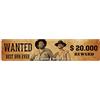 Blechwaren Fabrik Braunschweig GmbH Cartello stradale Bud Spencer und Terence Hill - Wanted - Best Duo Ever - Targa in metallo - 46 x 10 cm STRT08